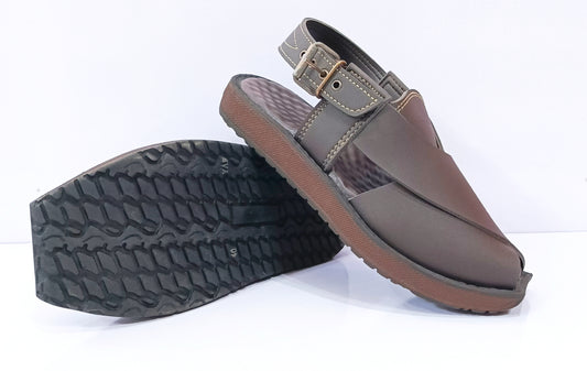 Elite Padded Sole Kaptan Peshawari Sandals-