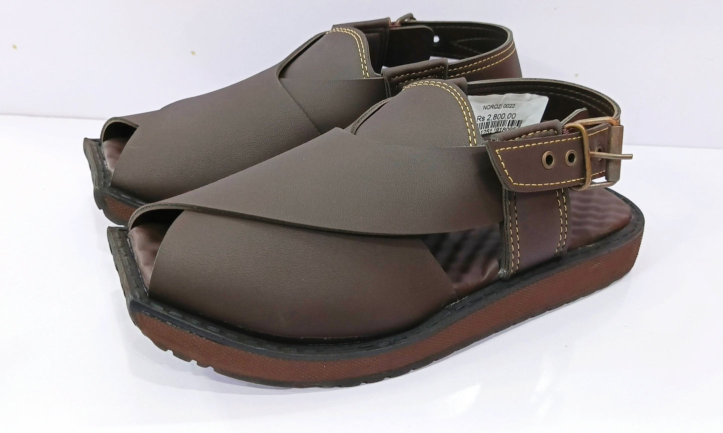 Elite Padded Sole Kaptan Peshawari Sandals-